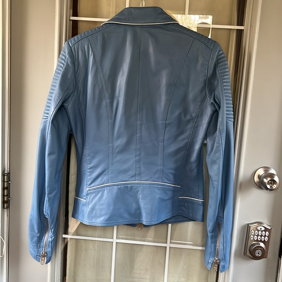 Schyia Leather Jacket size 36 - Picture 4 of 14